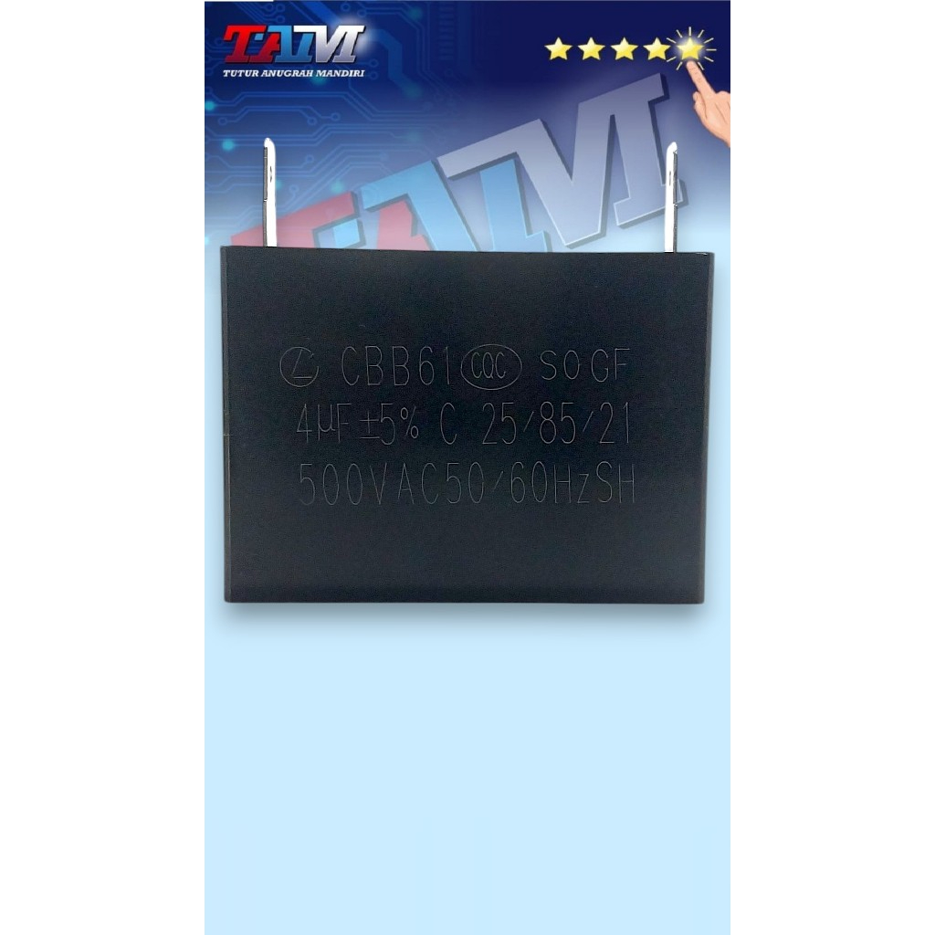 CBB61 4uF 500V kaki
