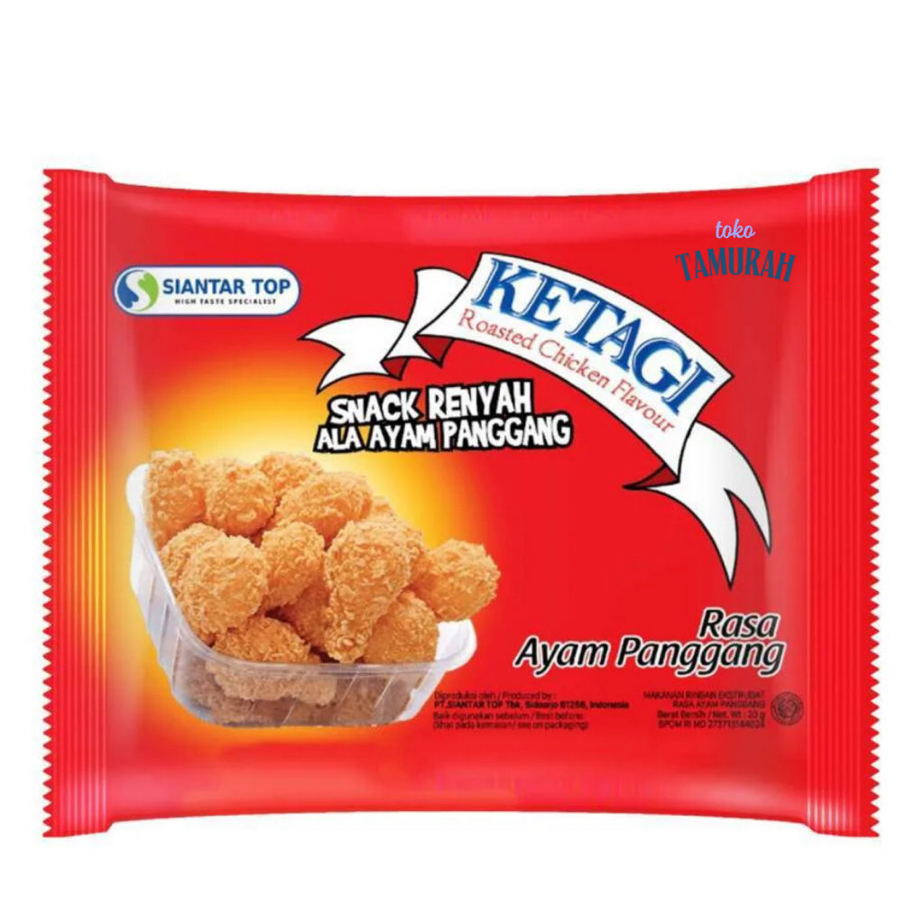 

Ketagi snack 1 renceng isi 10