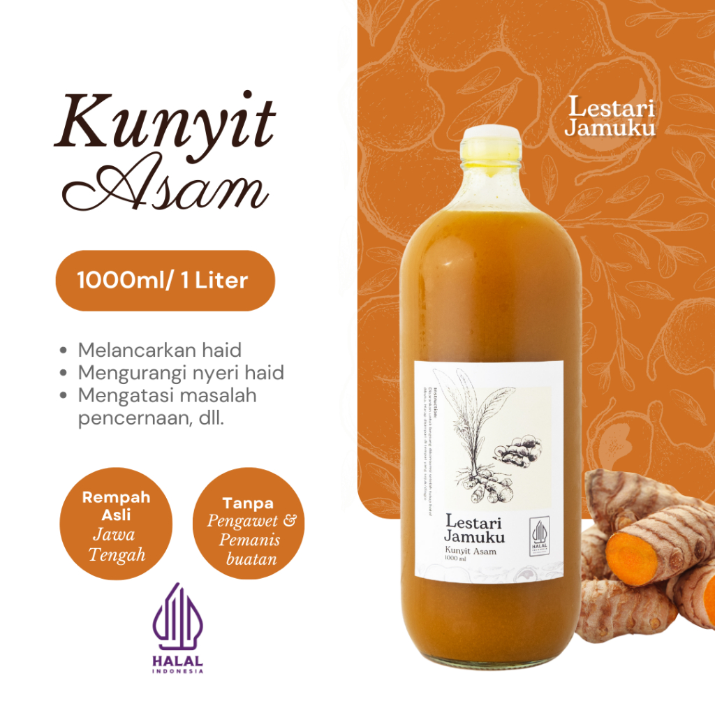 

Jamu Kunyit Asam Ready to Drink