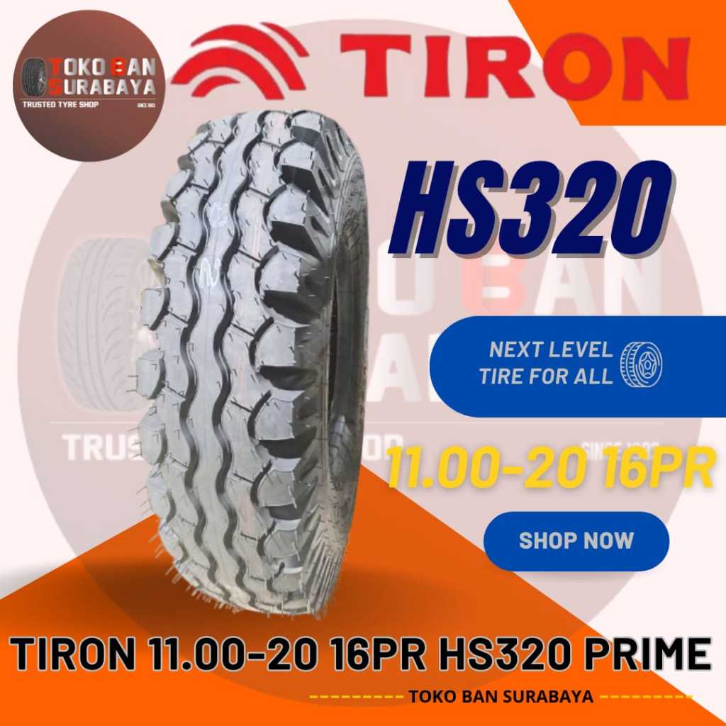 Ban Truk TIRON 11.00-20 16PR HS320 PRIME 1100-20 1100/20 1100R20 11.00 1100 R20 R 20 16 PR HS 320