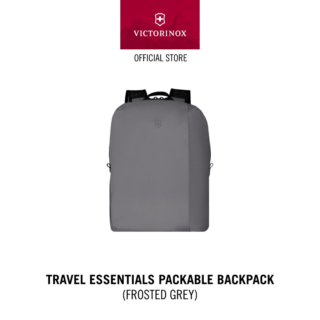 Victorinox Travel Essentials, Tas Ransel Ringkas, Abu-Abu