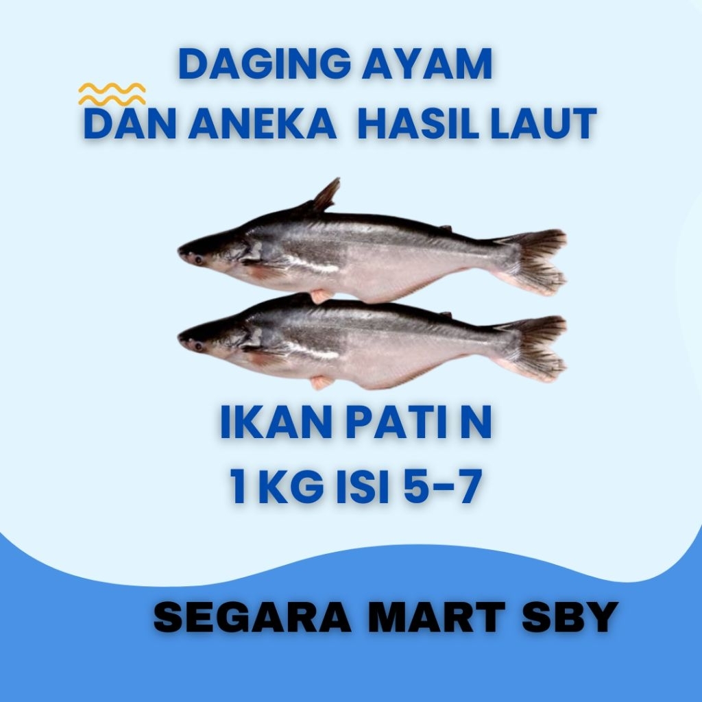 

IKAN PATIN 1 KG ISI 5-7 EKOR || Segara Mart Sby