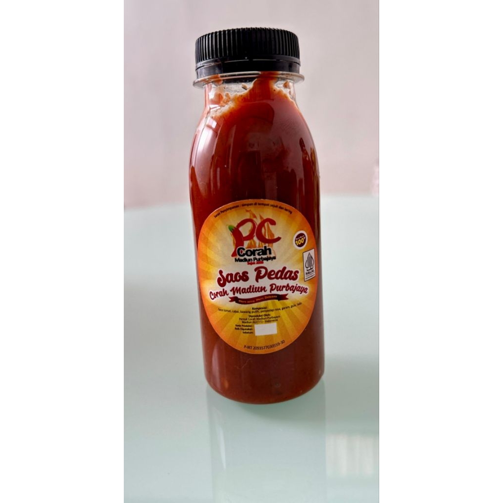 

Saus pedas corah madiun purbajaya 100g