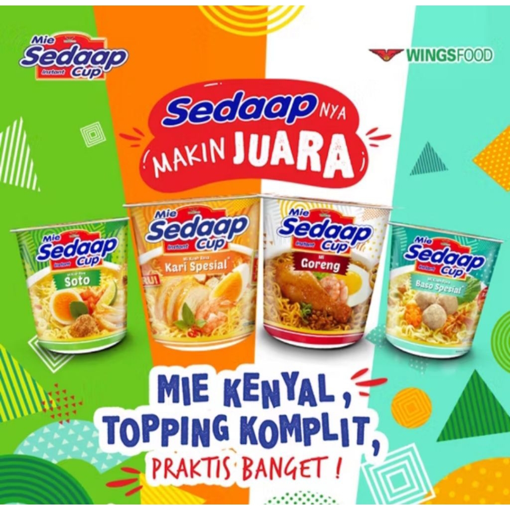 

SEDAAP CUP ALL VARIAN 77GR