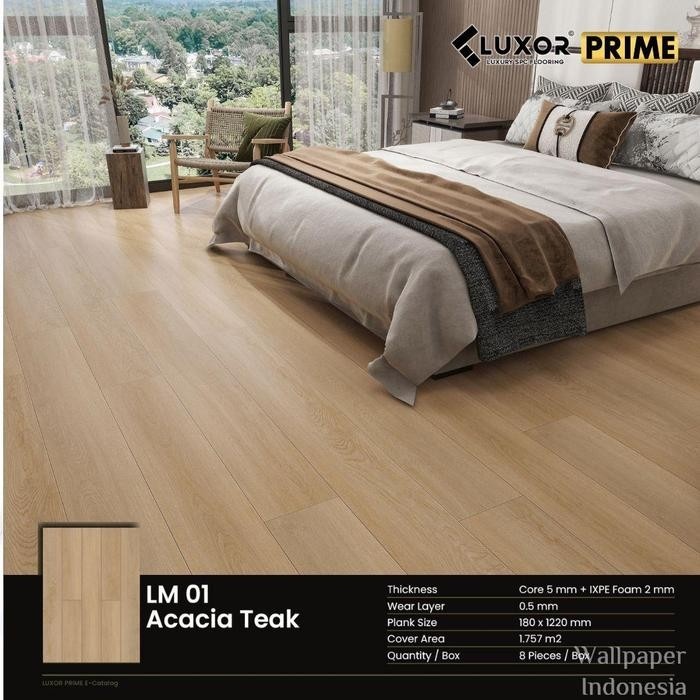 Lantai SPC Vinyl Klik - LUXOR PRIME - Click System Flooring