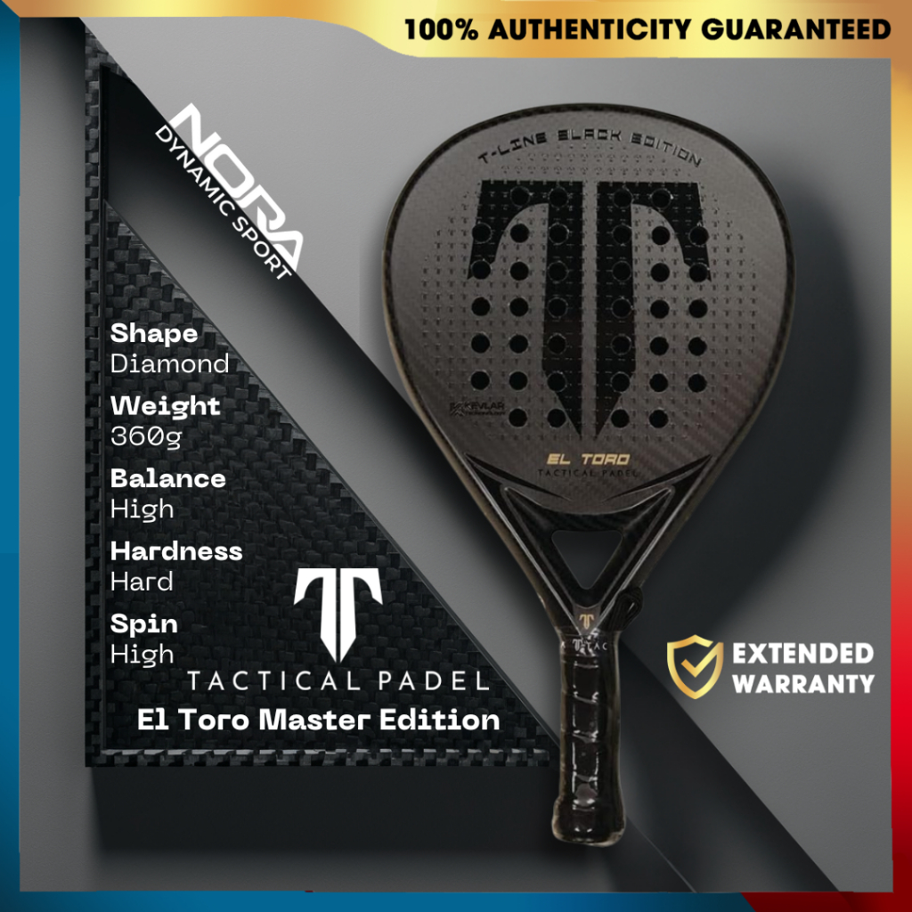 Tactical El Toro Master Edition Raket Padel 