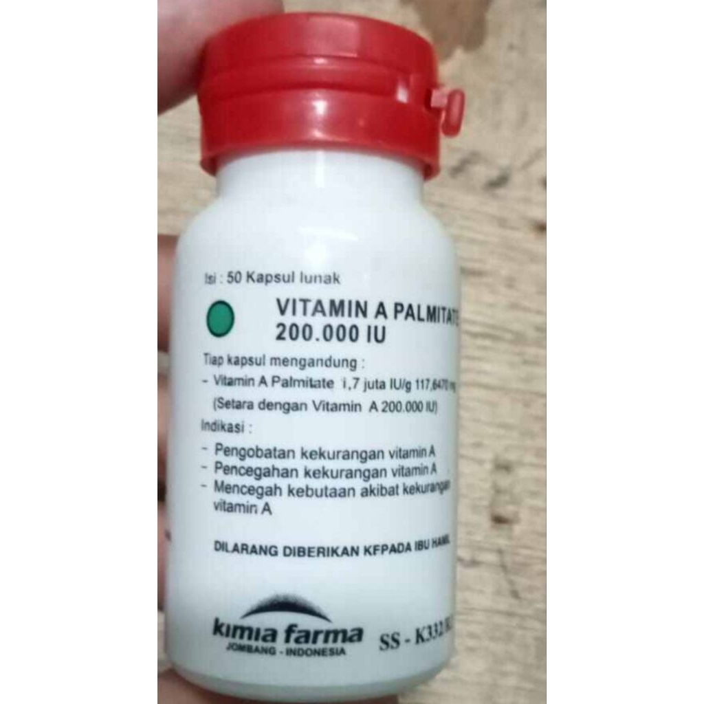 Vitamin A 200.000 IU Kimia Farma