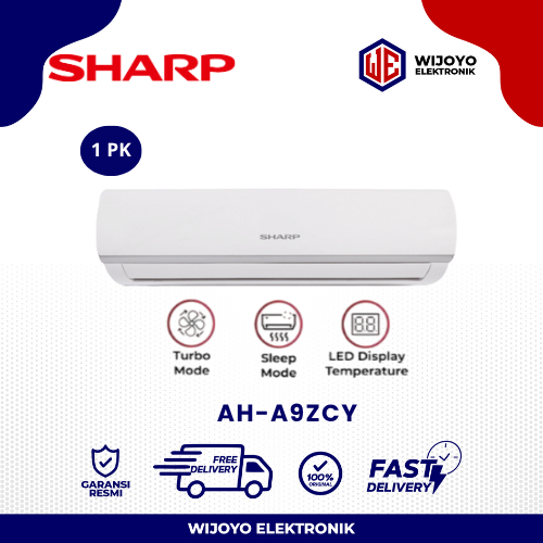 AC SHARP AH-A9ZCYN 1 PK AC SPLIT SHARP LOW WATT R32