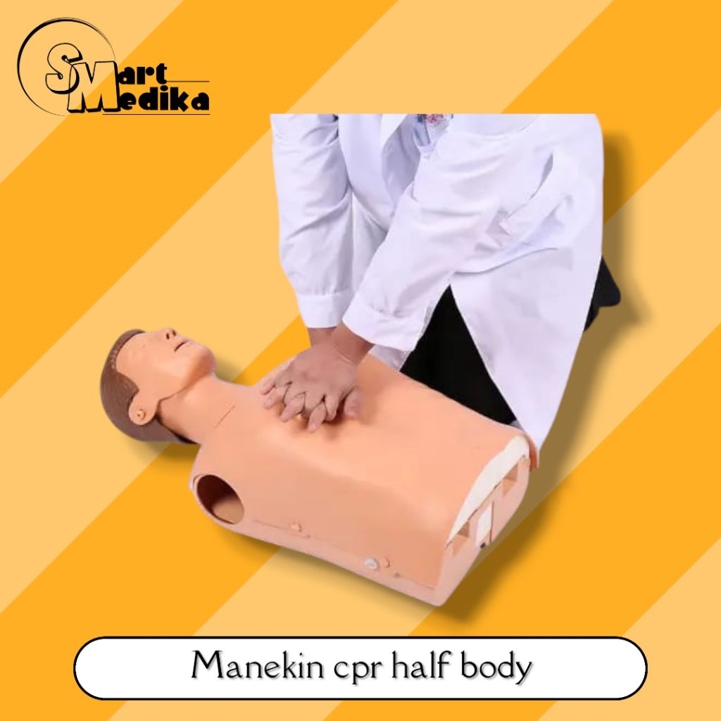 PHANTOM MANEKIN HALF BODY CPR TRAINING / MANIKIN CPR HALF BODY