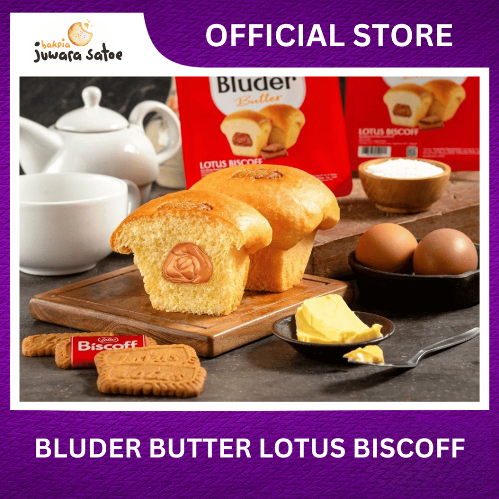 

BLUDER BUTTER LOTUS BISCOFF [PENGIRIMAN KE JAWA SAJA] - JUWARA SATOE