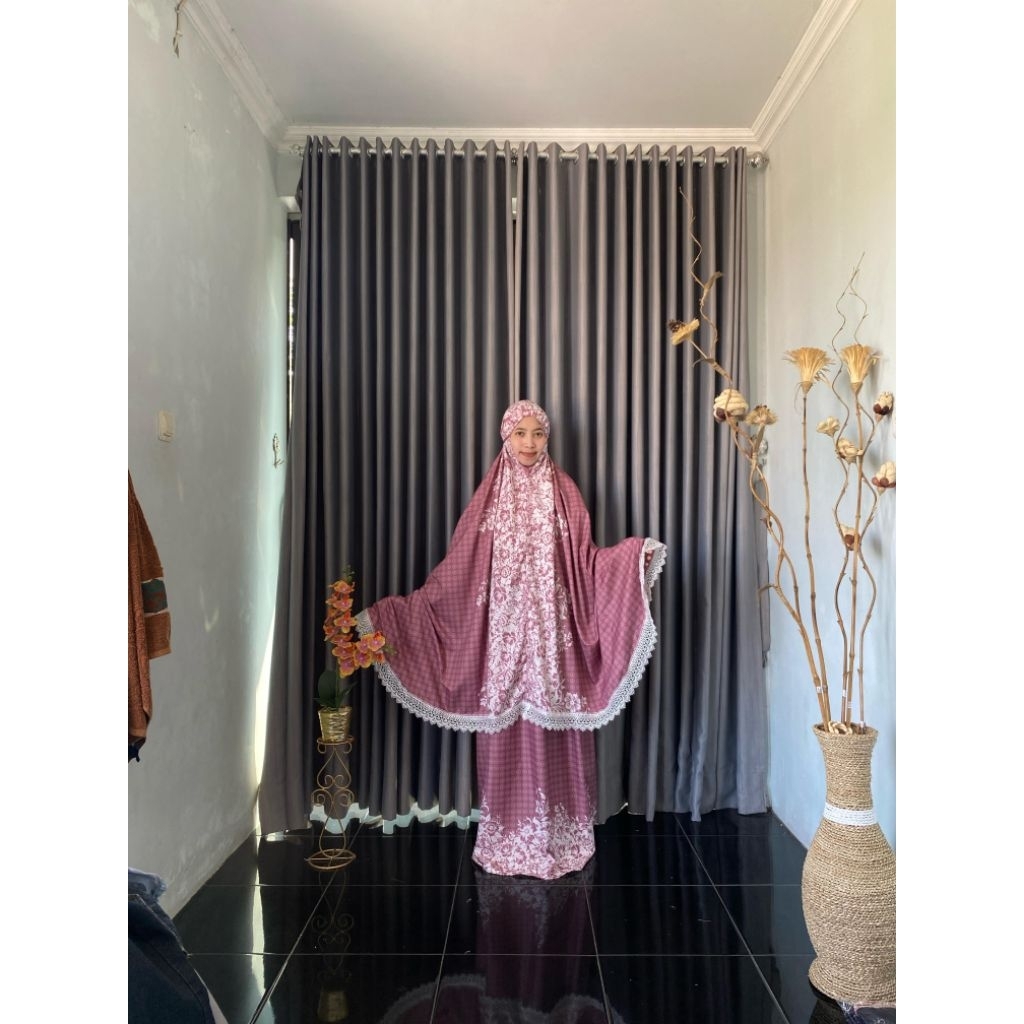 Mukena Dewasa Motif AYASHA