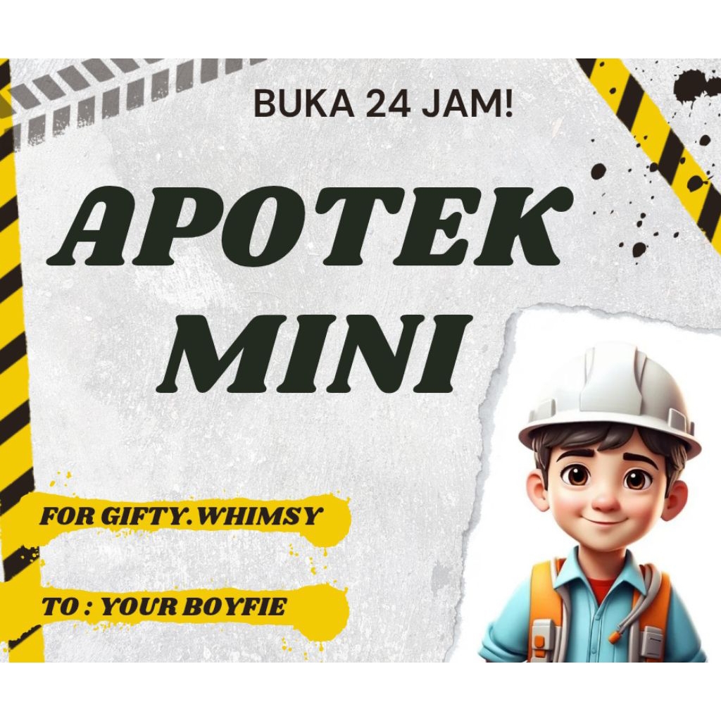 

Apotek Mini Kado Pacar Suami Istri Orang Tua Sahabat Apotik Mini Gift Box Emergency Box gift box custom gift lucu paket hemat ekonomis lengkap isi lengkap