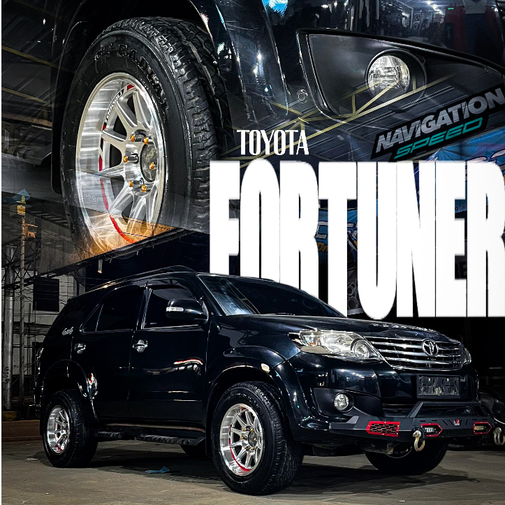 Velg Ban Mobil Fortuner Ring 17 Velg Racing Hsr Toboali R17 Ban Accelera