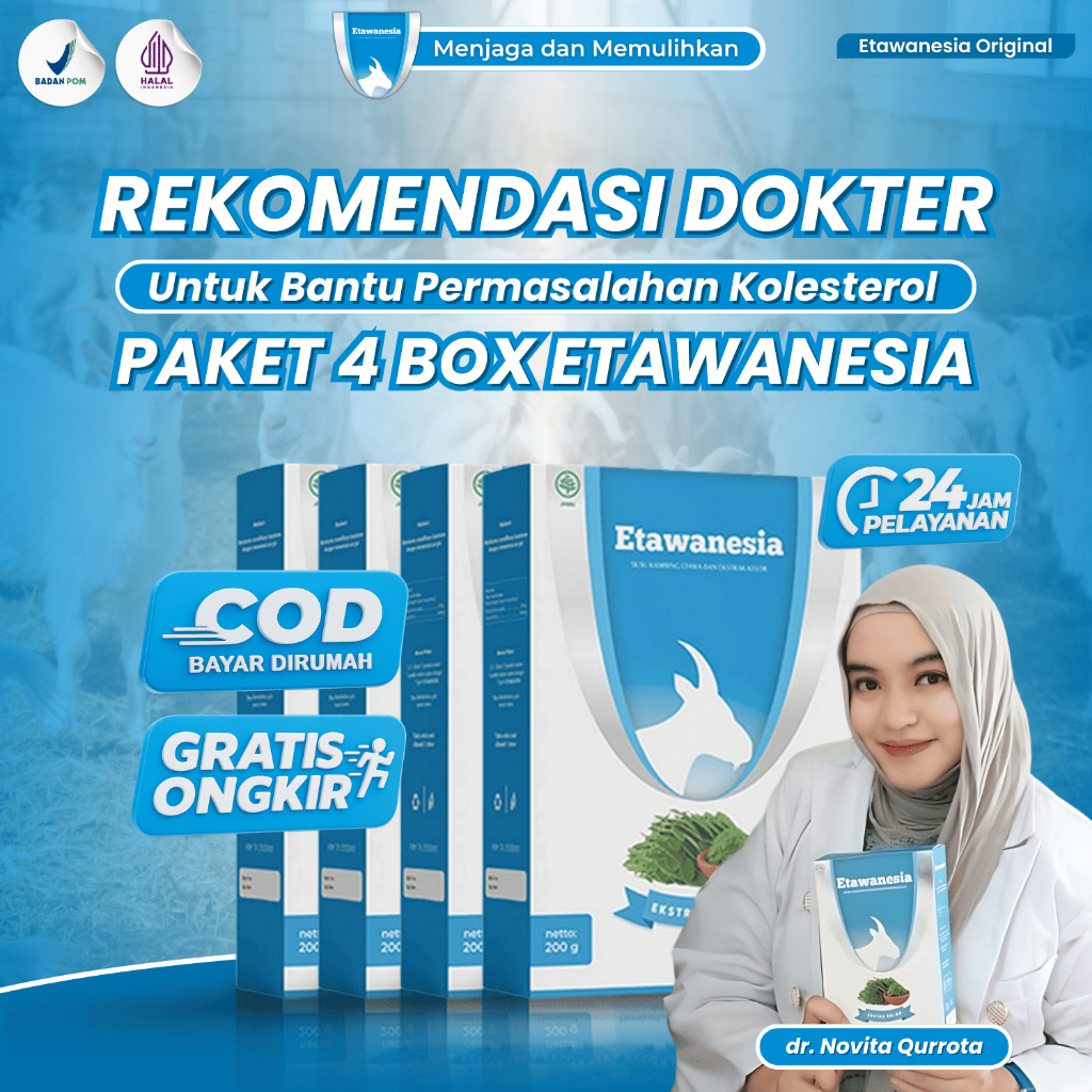 

PAKET 4 BOX SUSU ETAWANESIA REKOMENDASI DOKTER UNTUK ASAM URAT