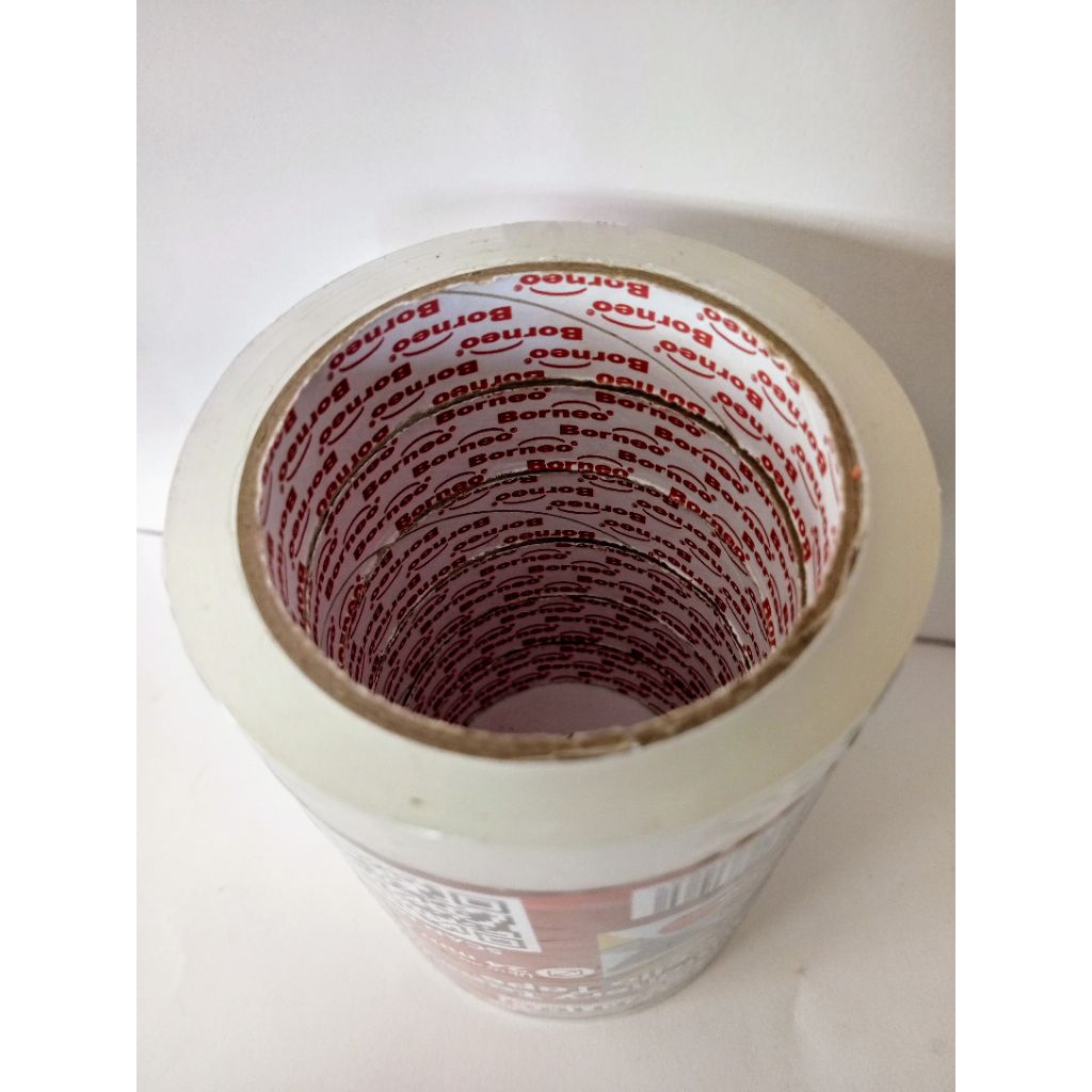 

Borneo Isolasi bening 12 mm x 50 m | Isolasi bening 24 mm x 50 m