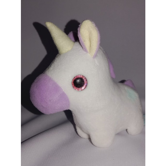 Unicorn Plush Keychain Boneka Gantungan Kunci Plushie Amuse Yell Sunlemon Trinkets