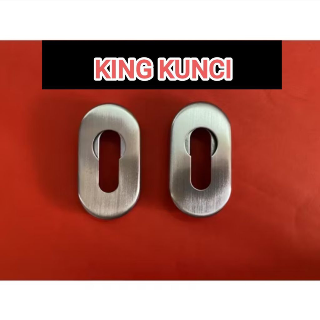 Ring Kunci Pintu Tutup Ring Silinder Kunci Stainless Kotak Bulat Oval