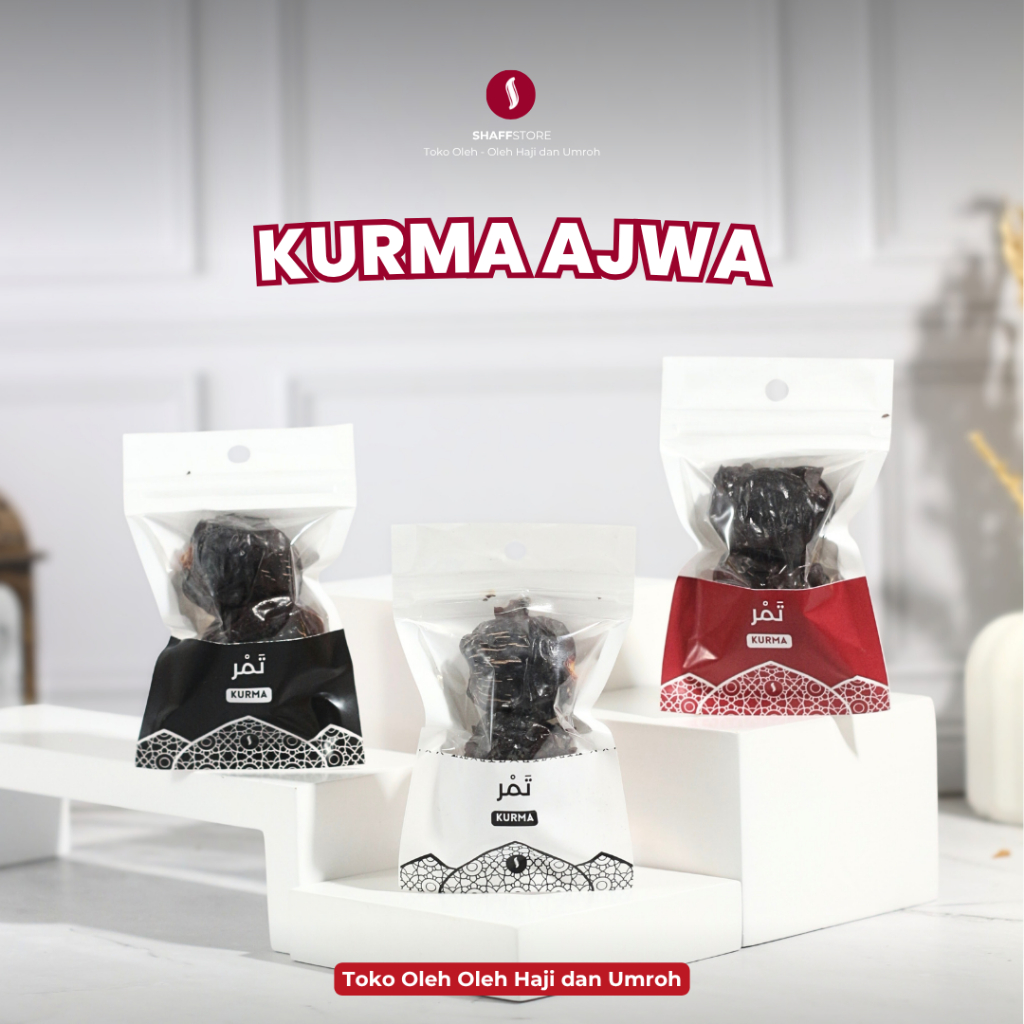

Kurma Ajwa isian untuk paket Oleh oleh Umroh