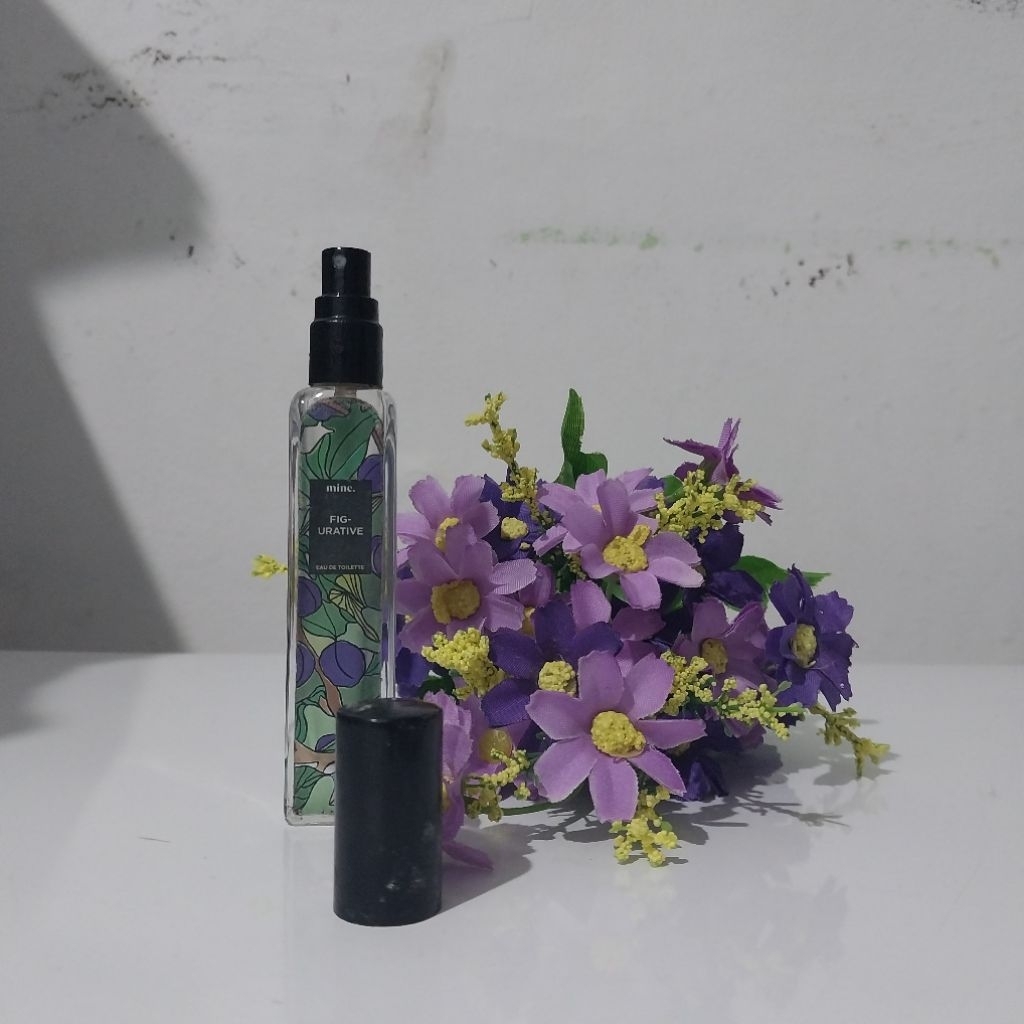 nine botol bekas kosong parfum