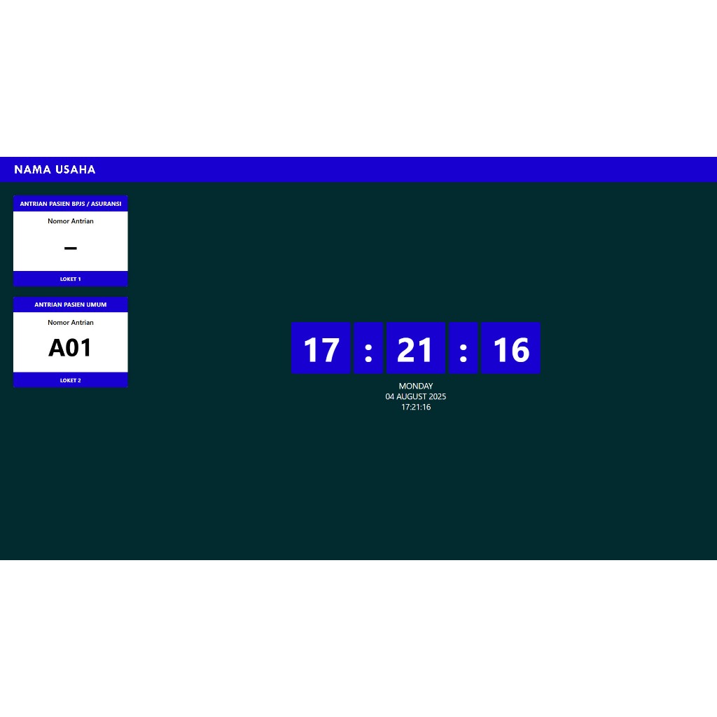 Aplikasi antrian / software