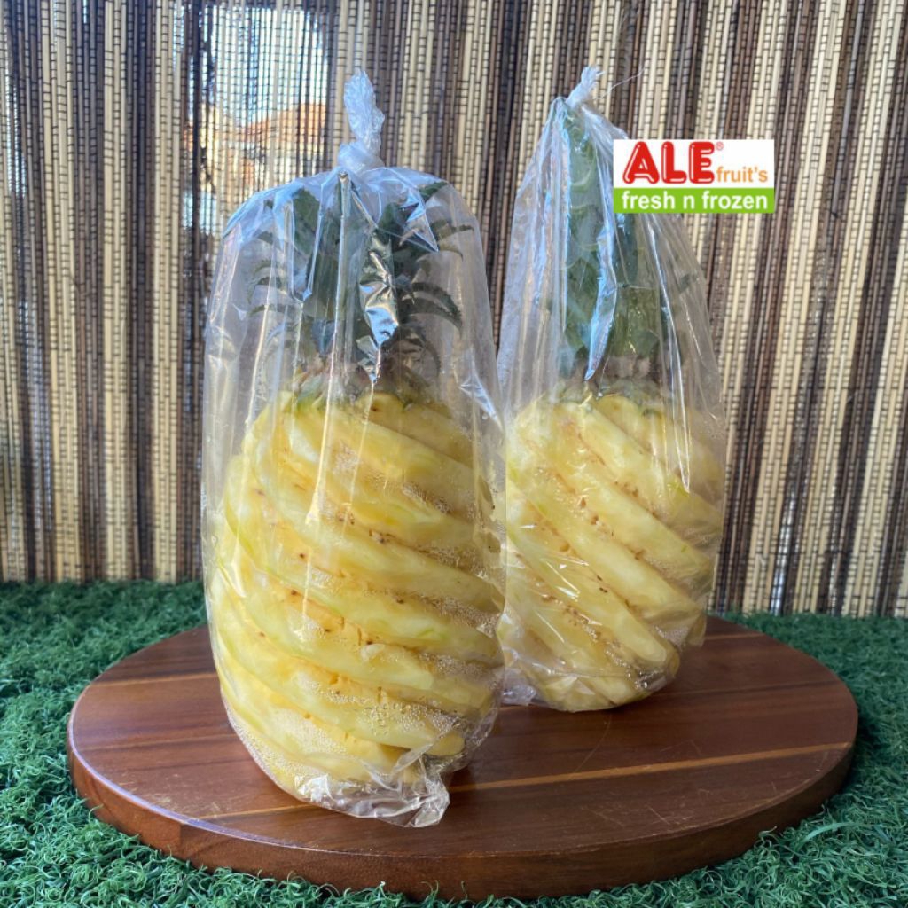 

Nanas kupas besar, nanas kupas fresh, nanas kupas ukuran besar