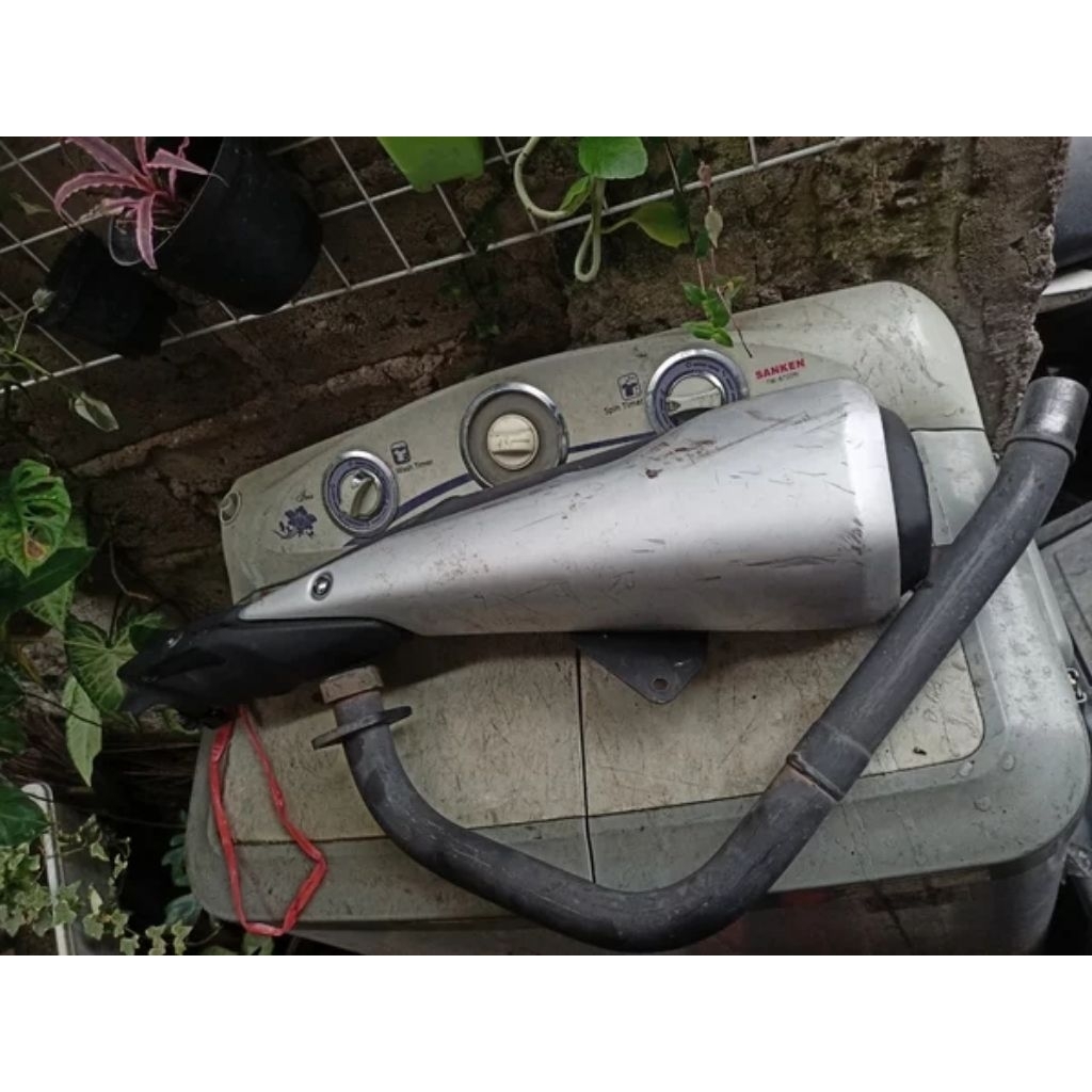 Knalpot cbr 250 r cbr 250r 250 cc cbu built UP original ori copotan standar fullsystem fullset tingg