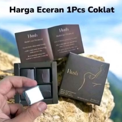 

Coklat Hush isi 1.choklatEceran Chocolate Cemilan Cokelat Manis Lezat Hush Food Snack Makanan Camilan Kering