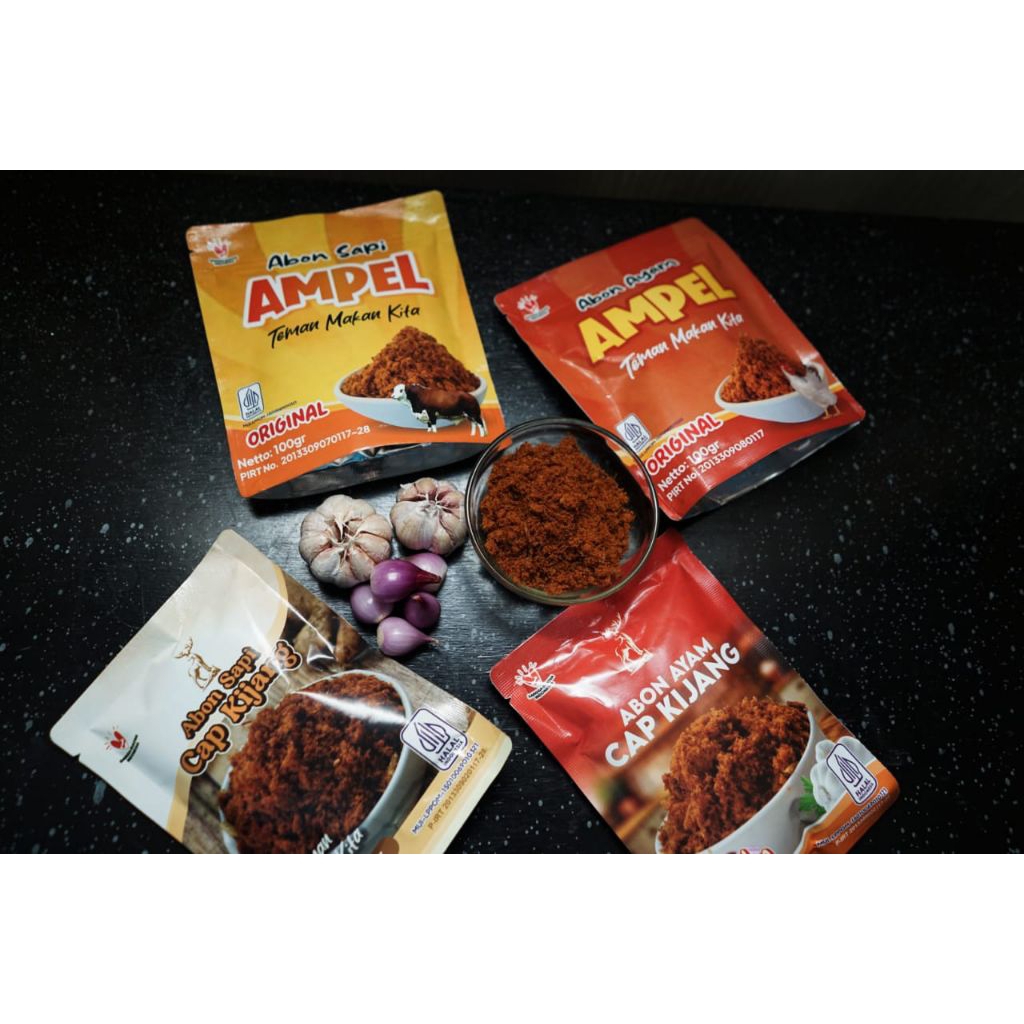 

Abon ayam cap kijang 100gram*12 /Dus