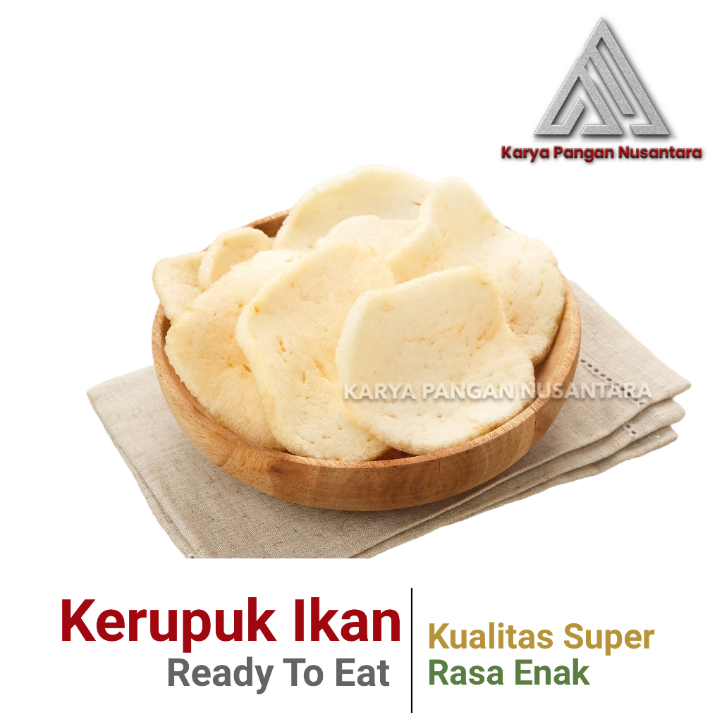 

KERUPUK IKAN KRUPUK IKAN KERUPUK IKAN BERKUALITAS SIAP MAKAN PACK PER PCS