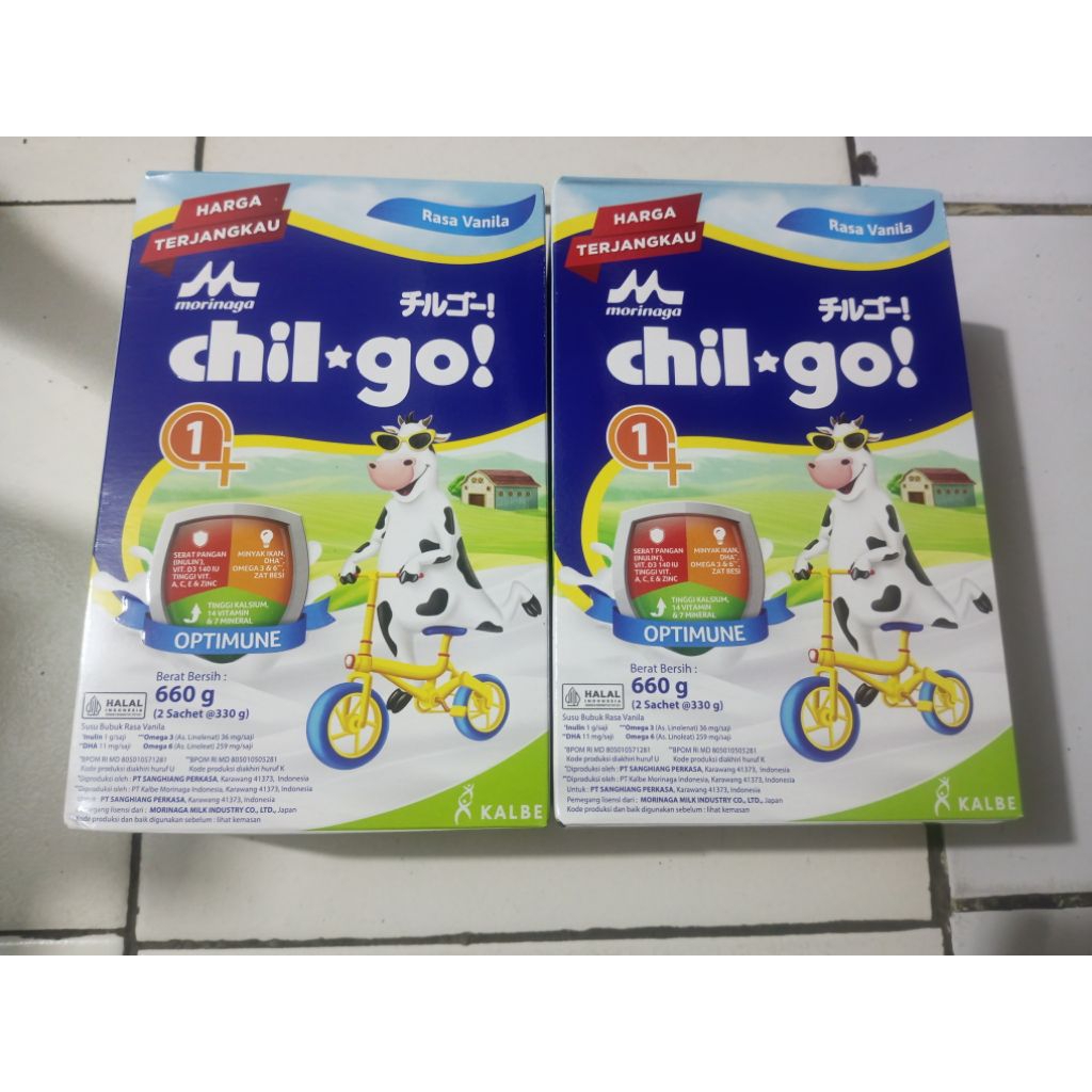 

Morinaga chilgo 1+ vanila 660 gr.exp nov 2026 (2box)