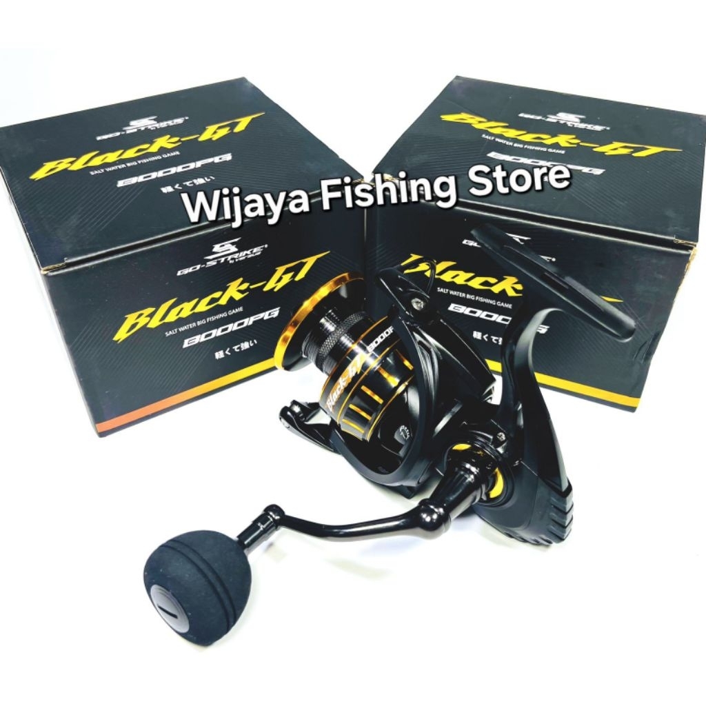 Reel Pancing Go Strike Versus Black GT 8000 PG POWER HANDLE