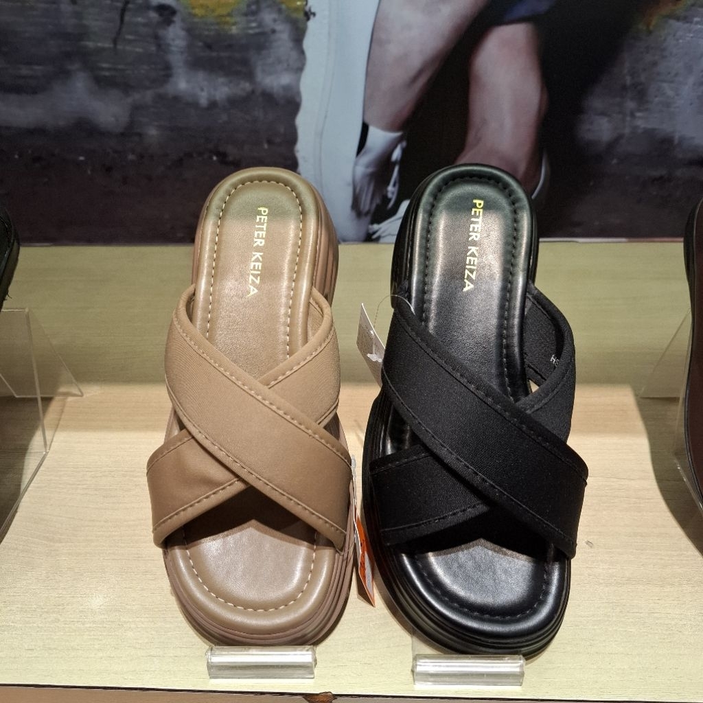Sandal Wedges Wanita PETER KEIZA ORI