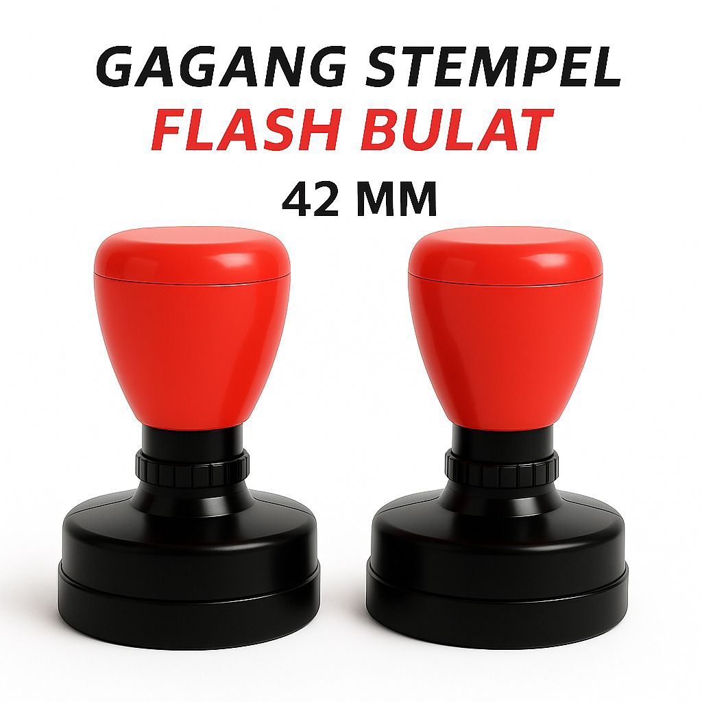 

D42 - Gagang Stempel Flash Bulat Ukuran Diameter 42 MM