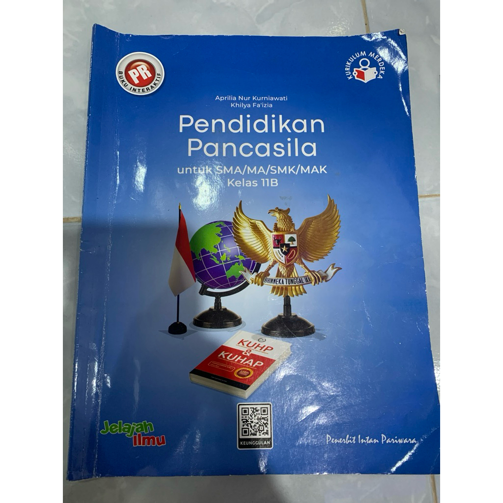 Buku lks pendidikan pancasila kelas 11B