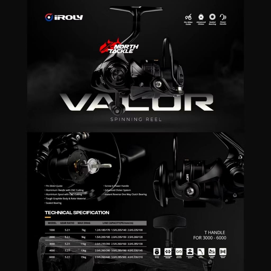 REEL IROLY VALOR 2000