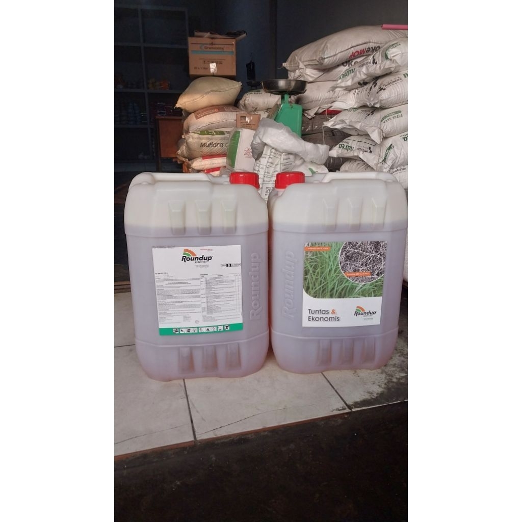 Roundup 486SL Herbisida/obat rumput 20Liter