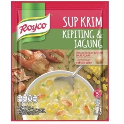 

Royco Sup Krim Kepiting 44gr
