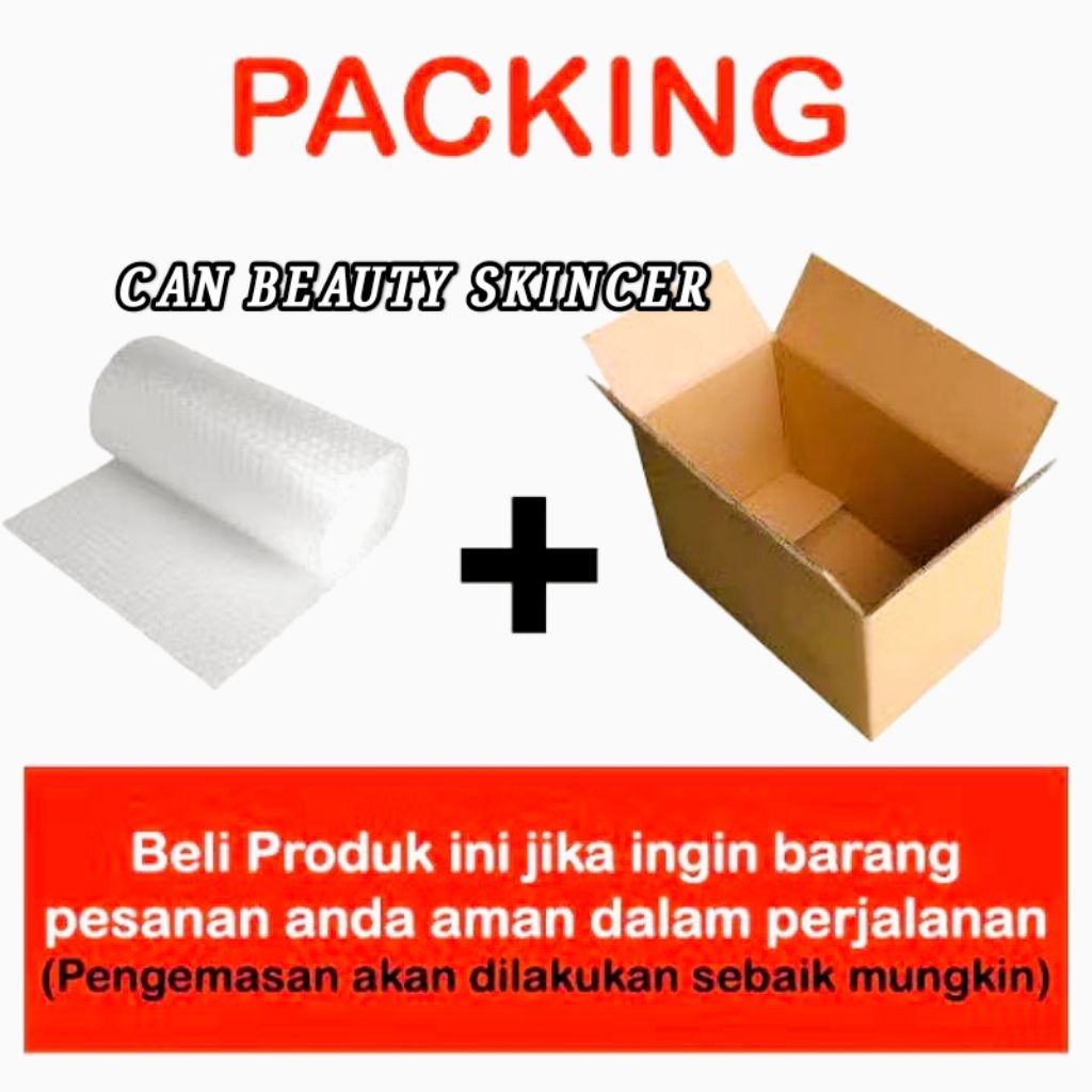 

⭐CBS~ EXTRA PAKING BUBBLE WARP + KOTAK TEBAL UNTUK PACKING PRODUCT LEBIH AMAN