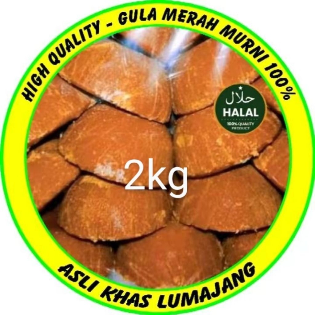 

gula merah asli murni dari petani lumajang 2kg