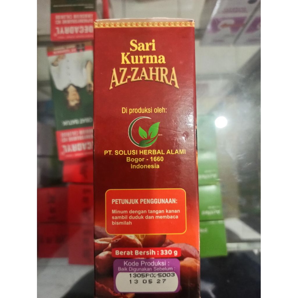 

Sari kurma Azzahra platinum
