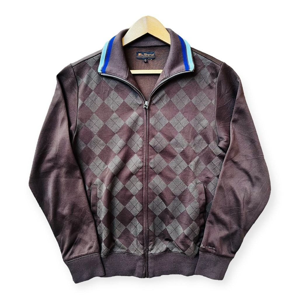 Tracktop Ben Sherman Argyle (Brown)