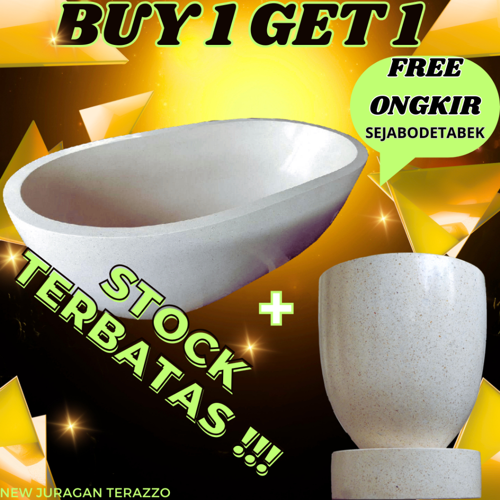JURAGAN TERASO | BATHTUB TERASSO | BATHTUB TERRAZZO | BATHTUB PORTABLE | BATHTUB KAMAR MANDI |CAPSUL