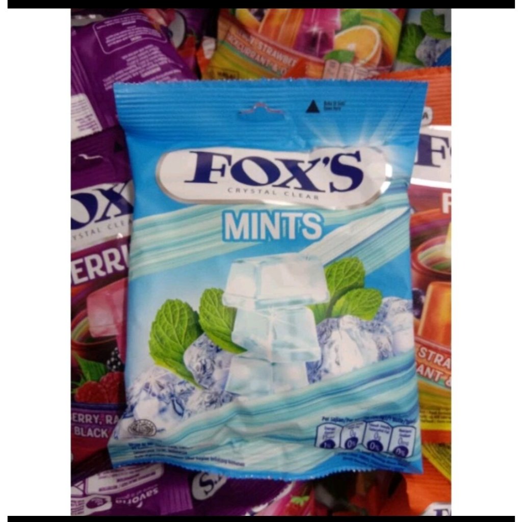 

Permen Foxs Candy Mints Biru - 90Gram