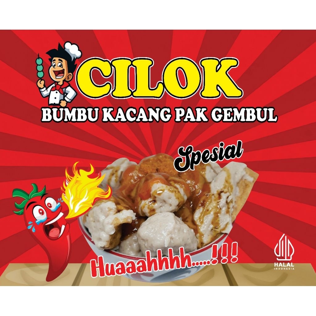

Cilok bumbu kacang isi 20 pcs.