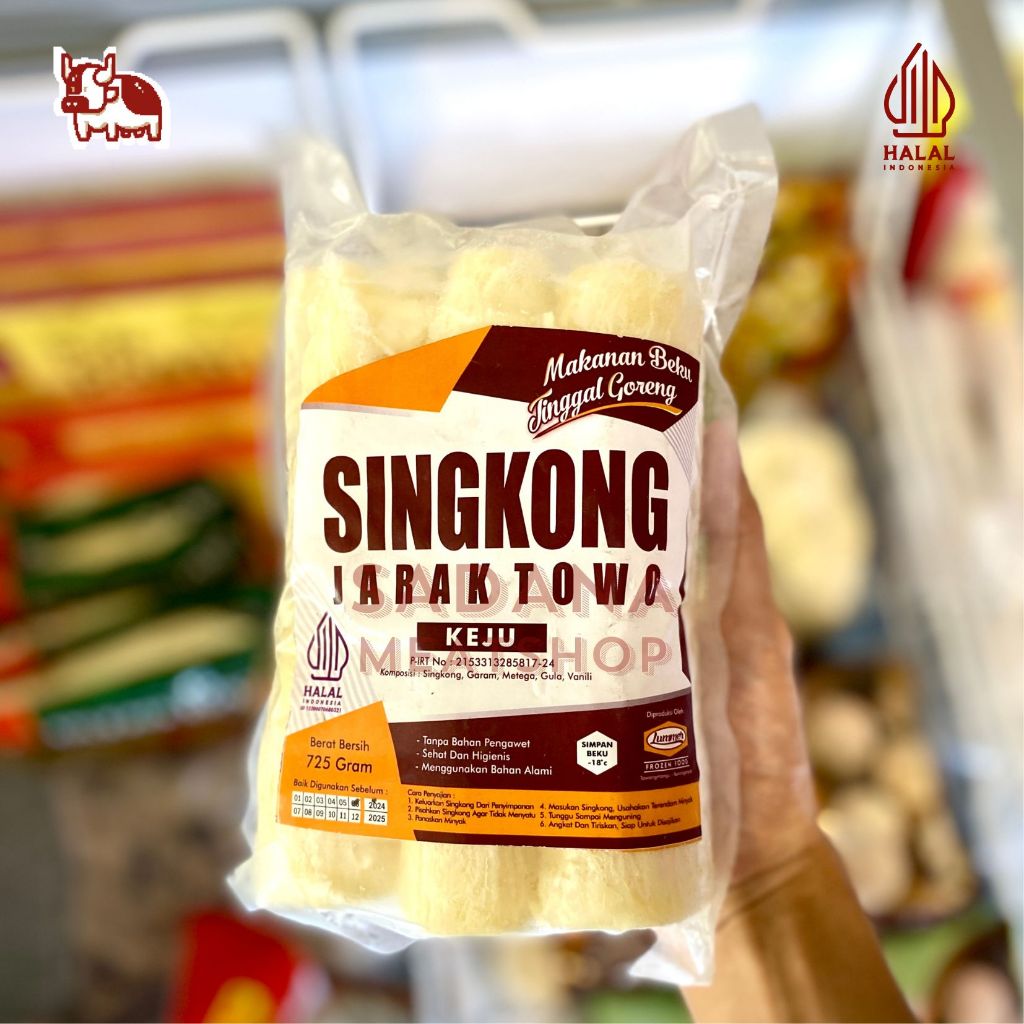 

Singkong Keju Jaraktowo 725 g – Camilan Singkong Keju Renyah & Gurih | Frozen