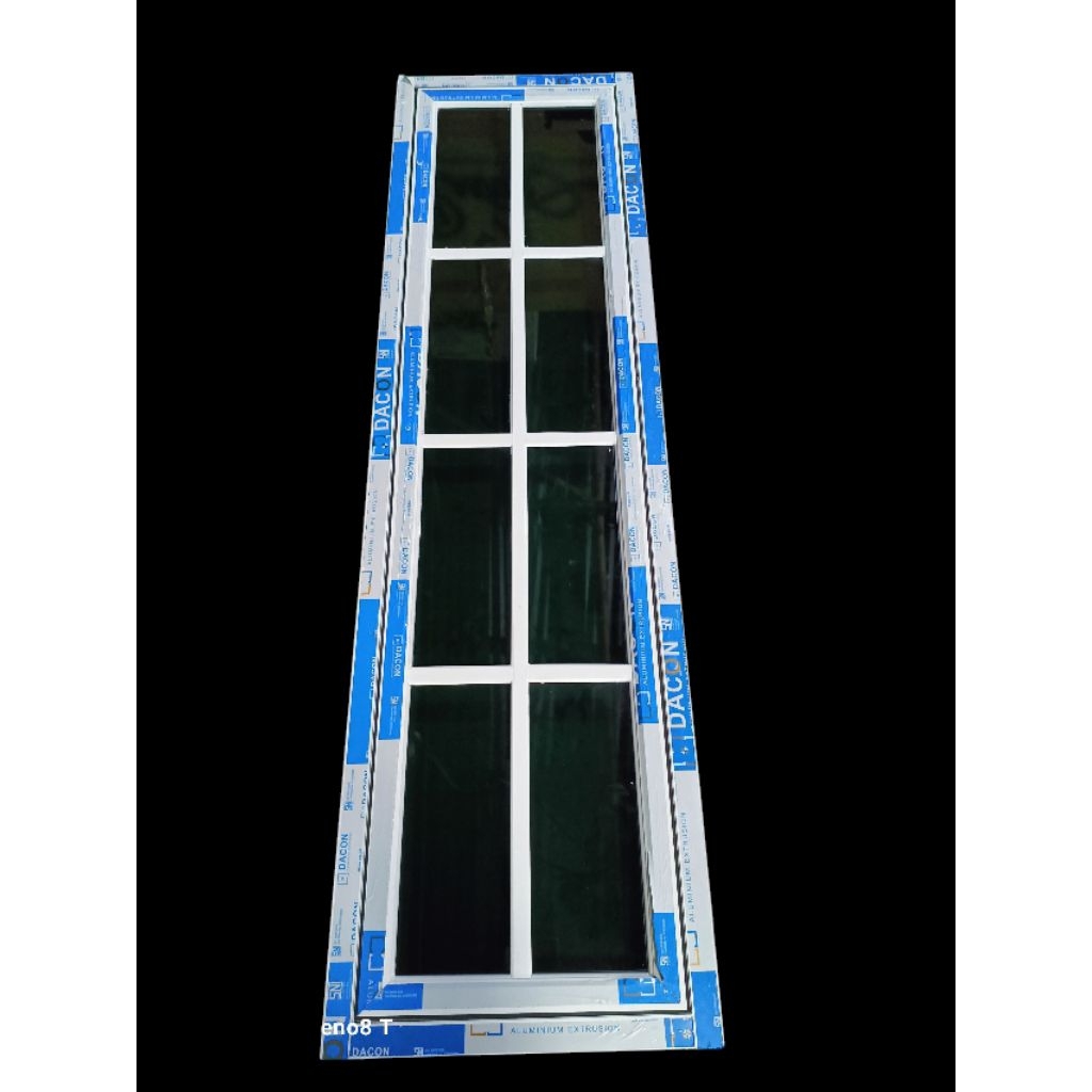 kusen jendela aluminium 3inc uk L.40xT150 free packing kayu