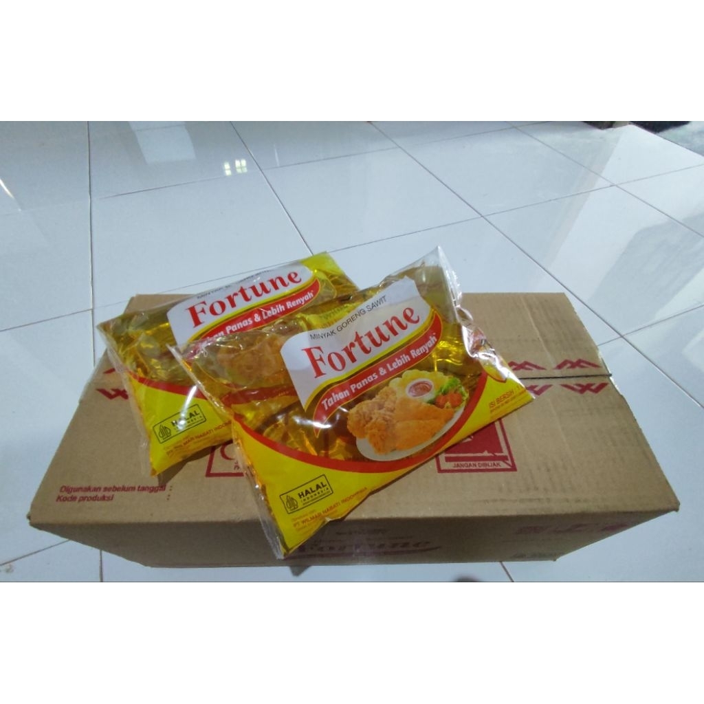 

Minyak Goreng Fortune Bantal 1 Liter