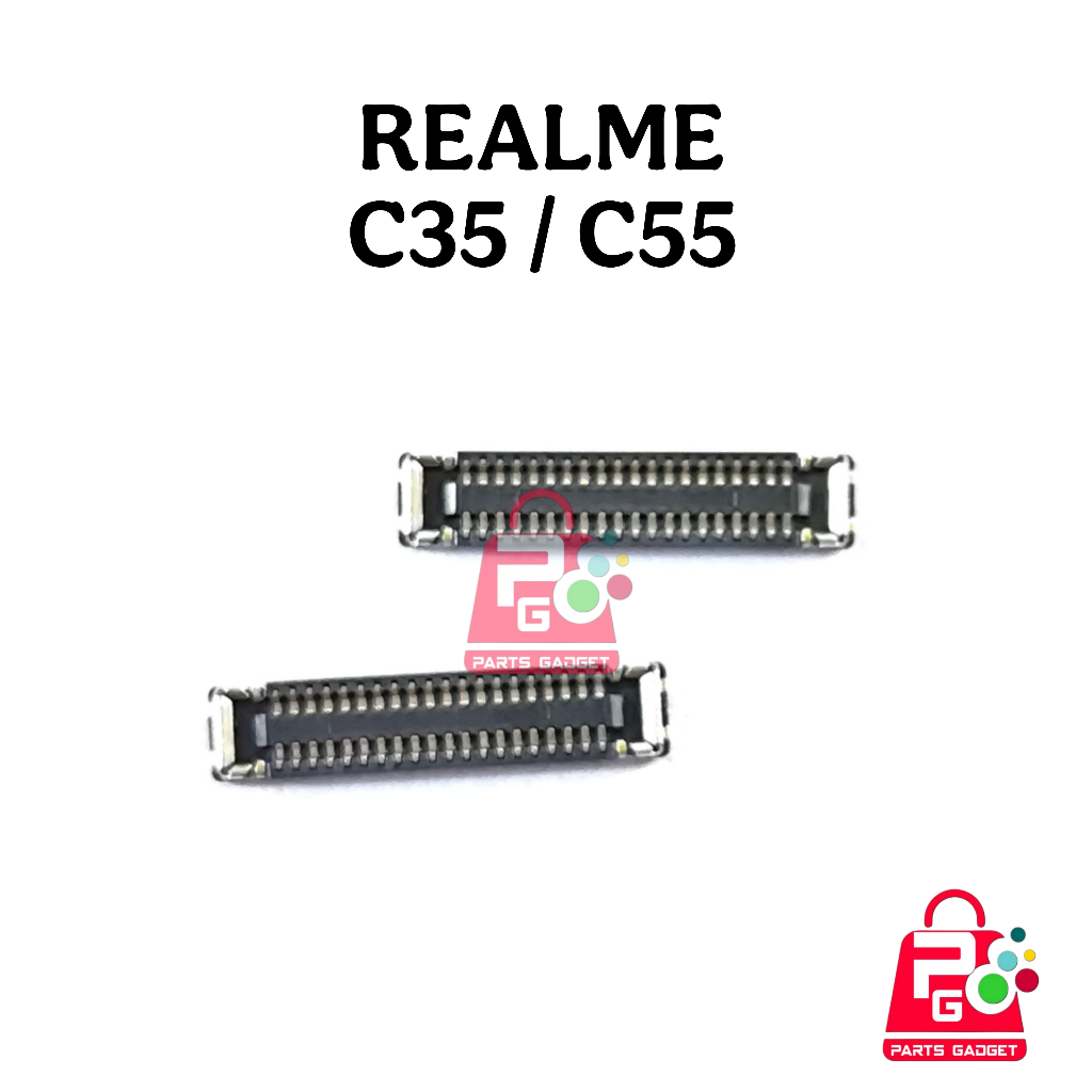 Konektor Lcd Realme C35 C55 Soket Connector Di Mesin