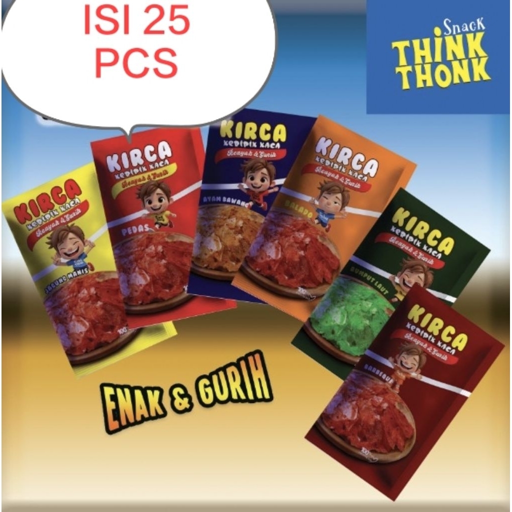 

KRIPIK KACA KARAKTER ISI 25 MIX VARIAN RANDOM ECER 1000 TERMURAH