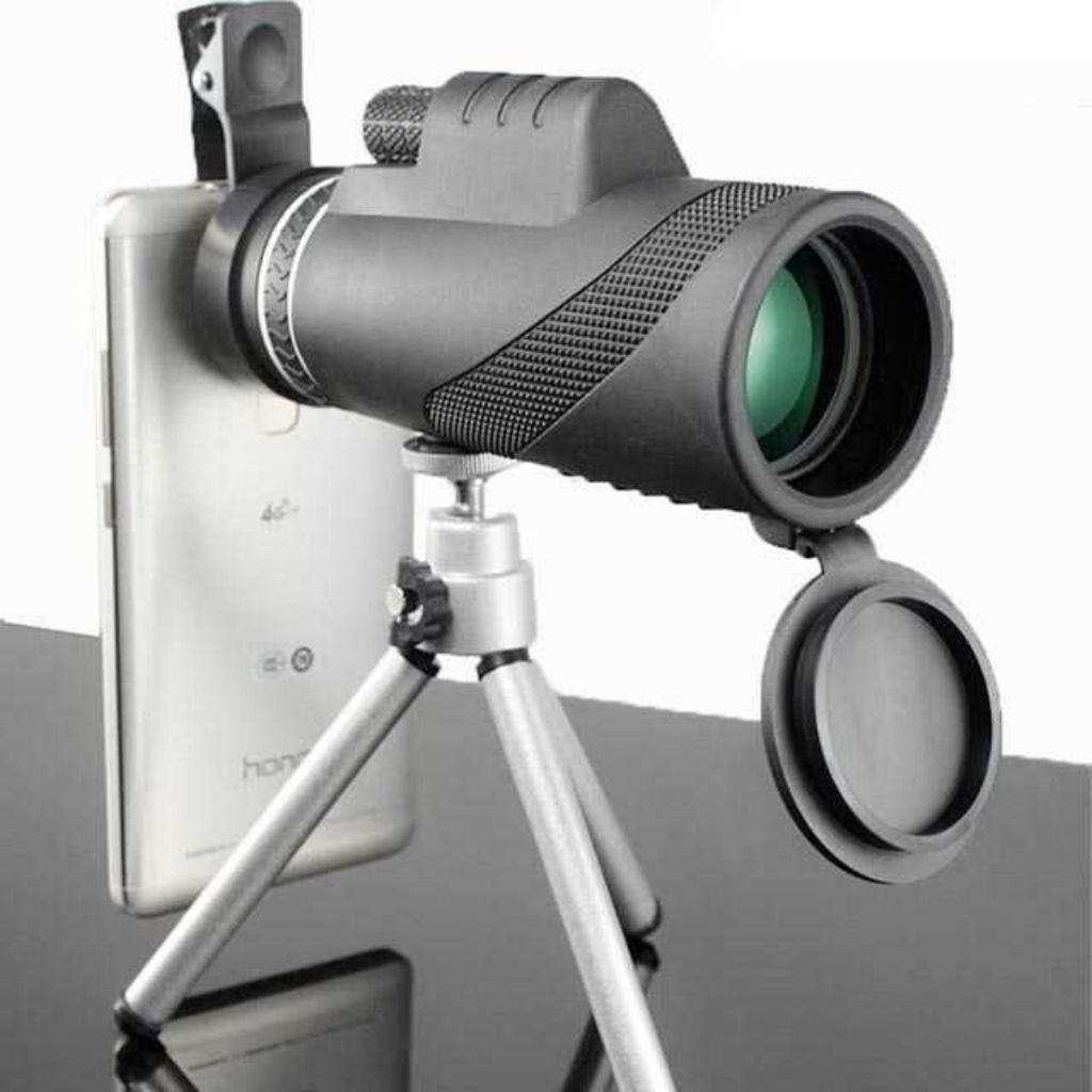 MOGE Teropong Smartphone Monokuler 40×60 Magnification Zoom - KL1040